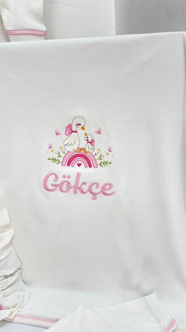 11 parça dantelli hastane çıkışı