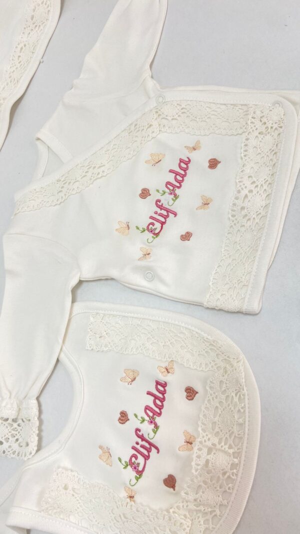 12 parça dantelli hastane çıkışı