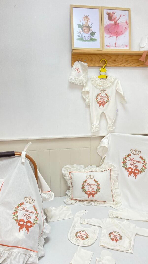 12 parça dantelli hastane çıkışı