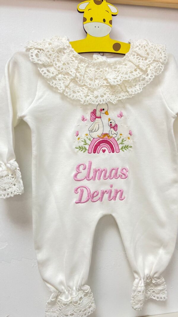 12 parça dantelli hastane çıkışı