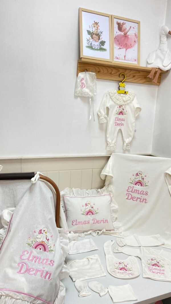 12 parça dantelli hastane çıkışı