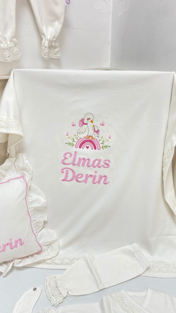 12 parça dantelli hastane çıkışı