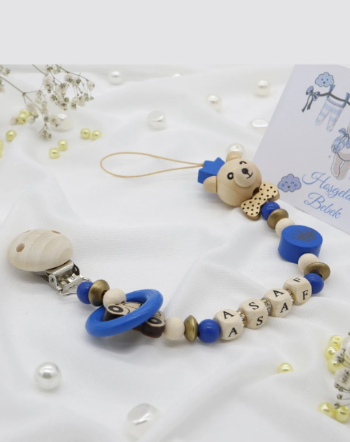 bebek emzik askısı