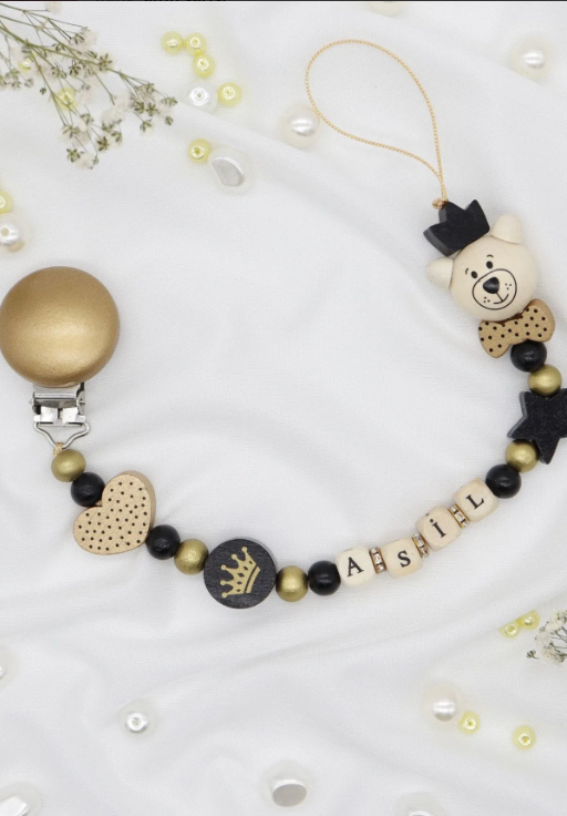 bebek emzik askısı