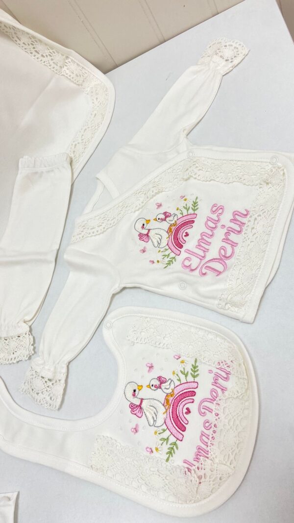 12 parça dantelli hastane çıkışı