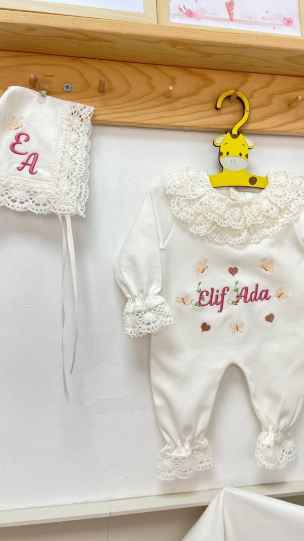 12 parça dantelli hastane çıkışı