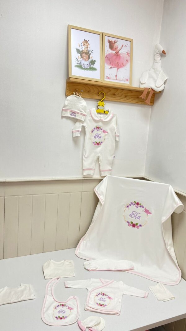 10 parça dantelli hastane çıkışı